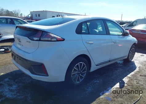 2021 Hyundai Ioniq Electric Se z USA, uszkodzony, nr VIN KMHC75LJXMU081853